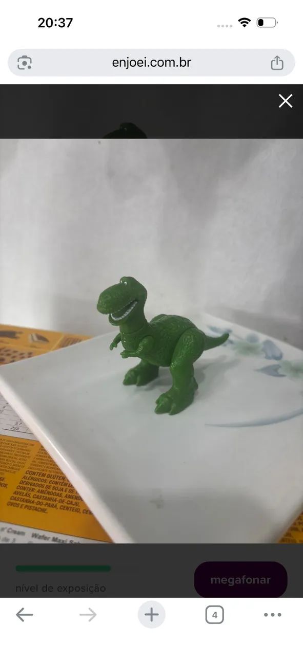 boneco rex toy story imaginext 2010 - Foto 2