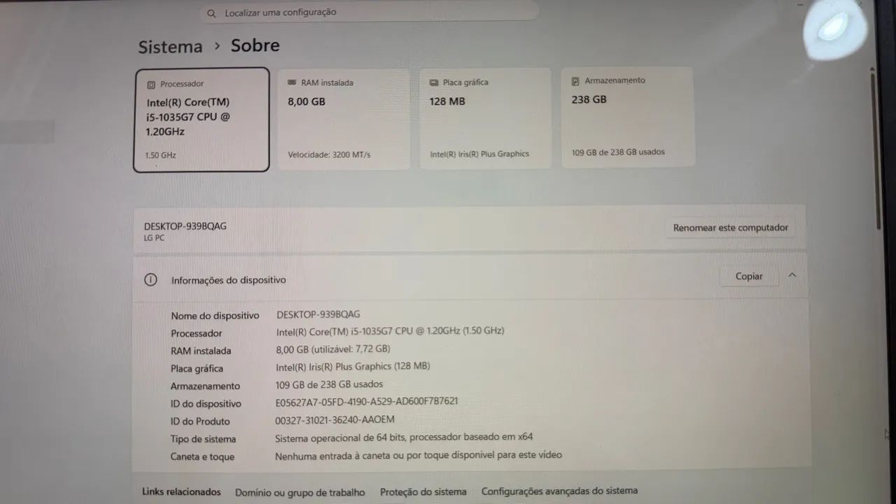 Notebook LG Gram 14?, pesa apenas 900g  - Foto 5