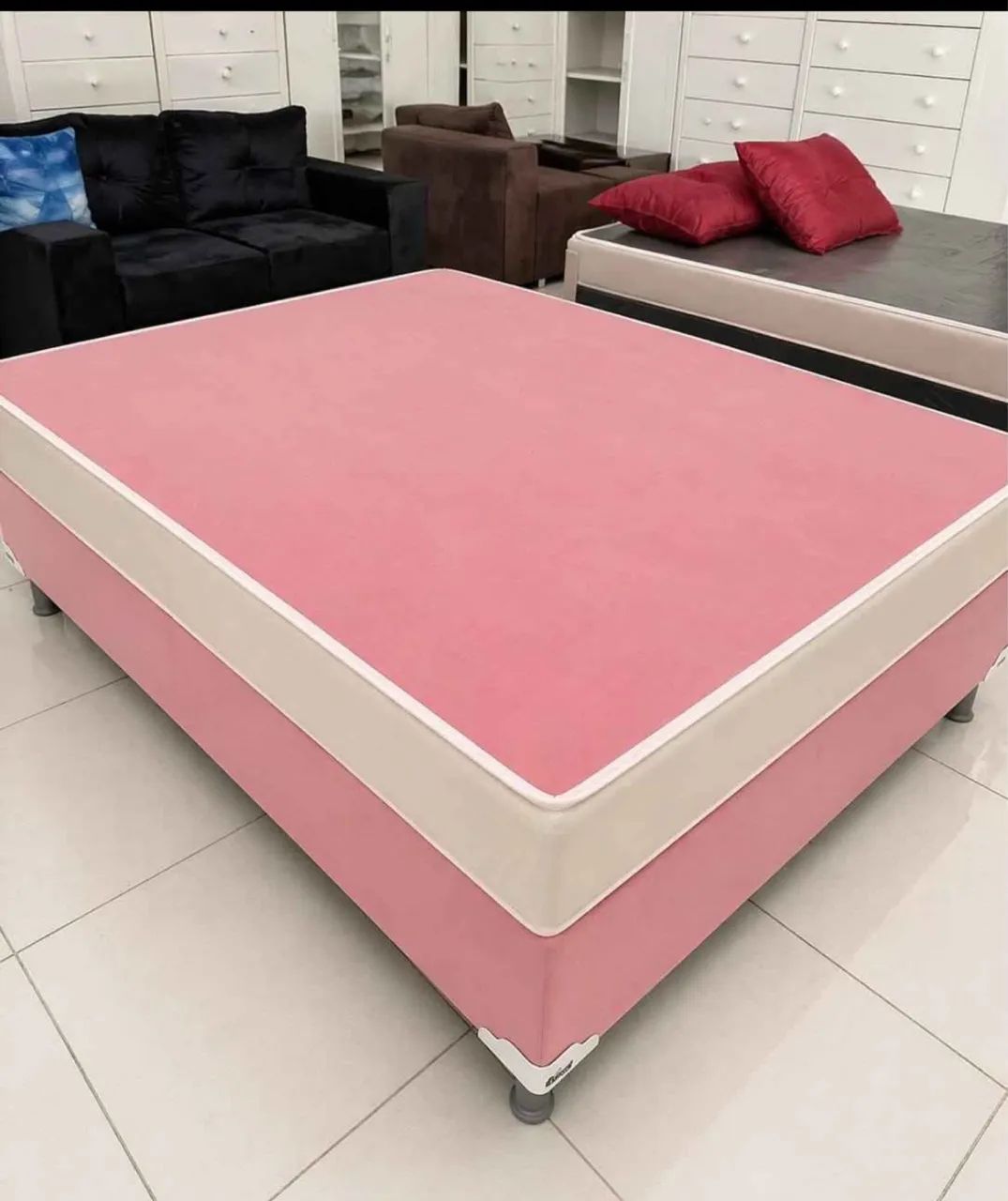CAMA BOX CASAL + ENTREGA GRÁTIS