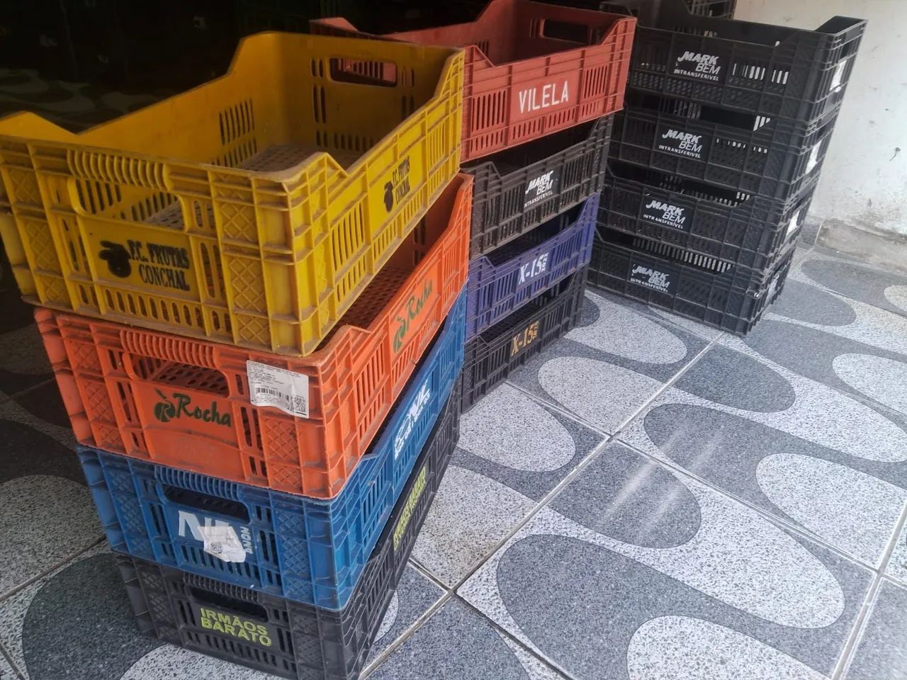 Caixas plásticas para armazenar produtos diversos  - Foto 4
