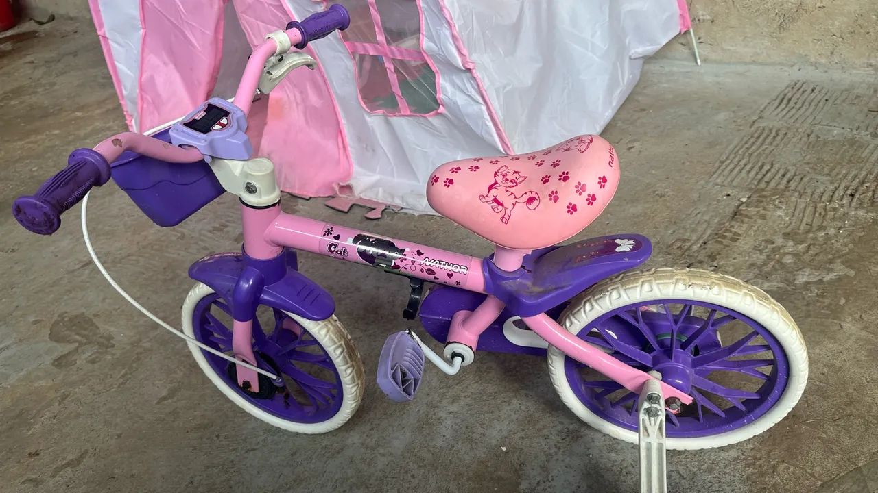Bicicleta infantil aro 12 - Foto 4