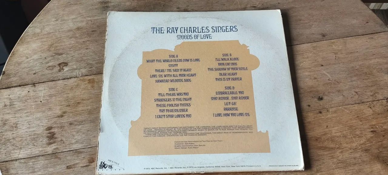 LP Duplo The Ray Charles Singer Importado  - Foto 3