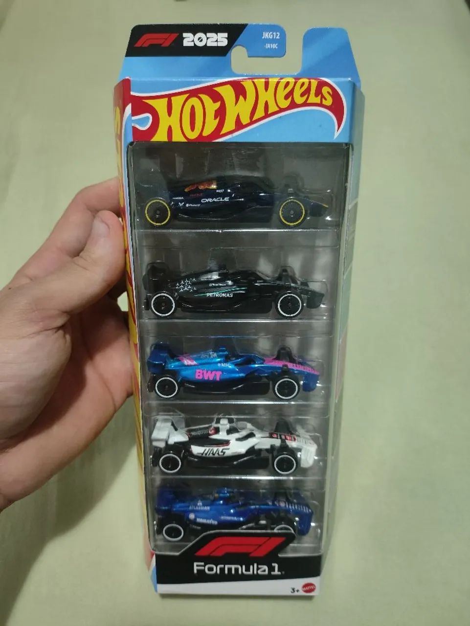 Kit 5 carros Hot Wheels Formula 1 - Foto 3