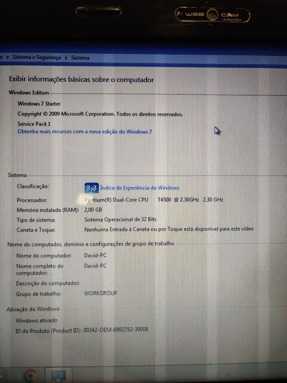 NOTEBOOK MOOVE WINDONS 7  - Foto 5