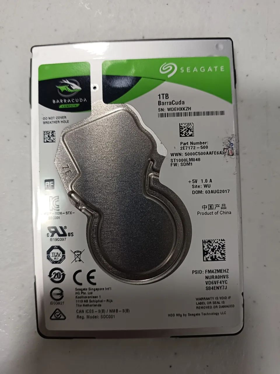 Hd seagate 1TB Barracuda notebook  - Foto 2