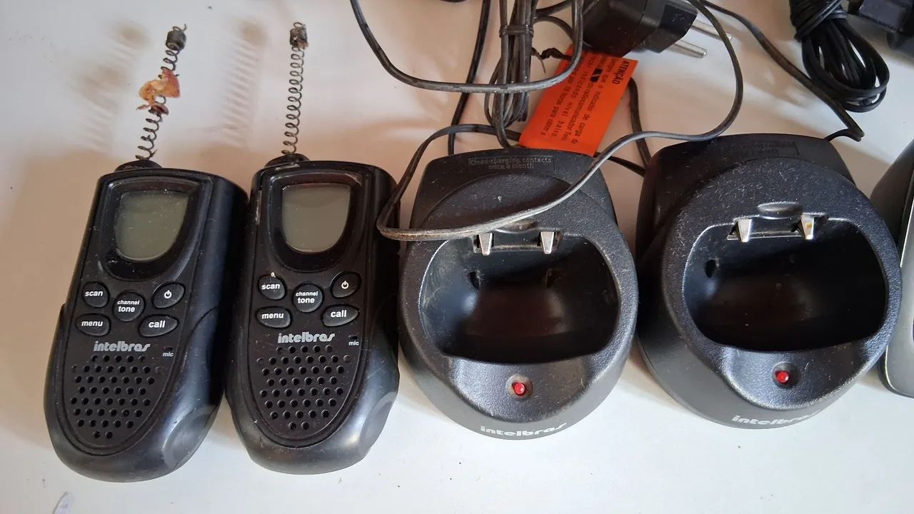Radio intercomunicador intebras e telefone s fio - Foto 2
