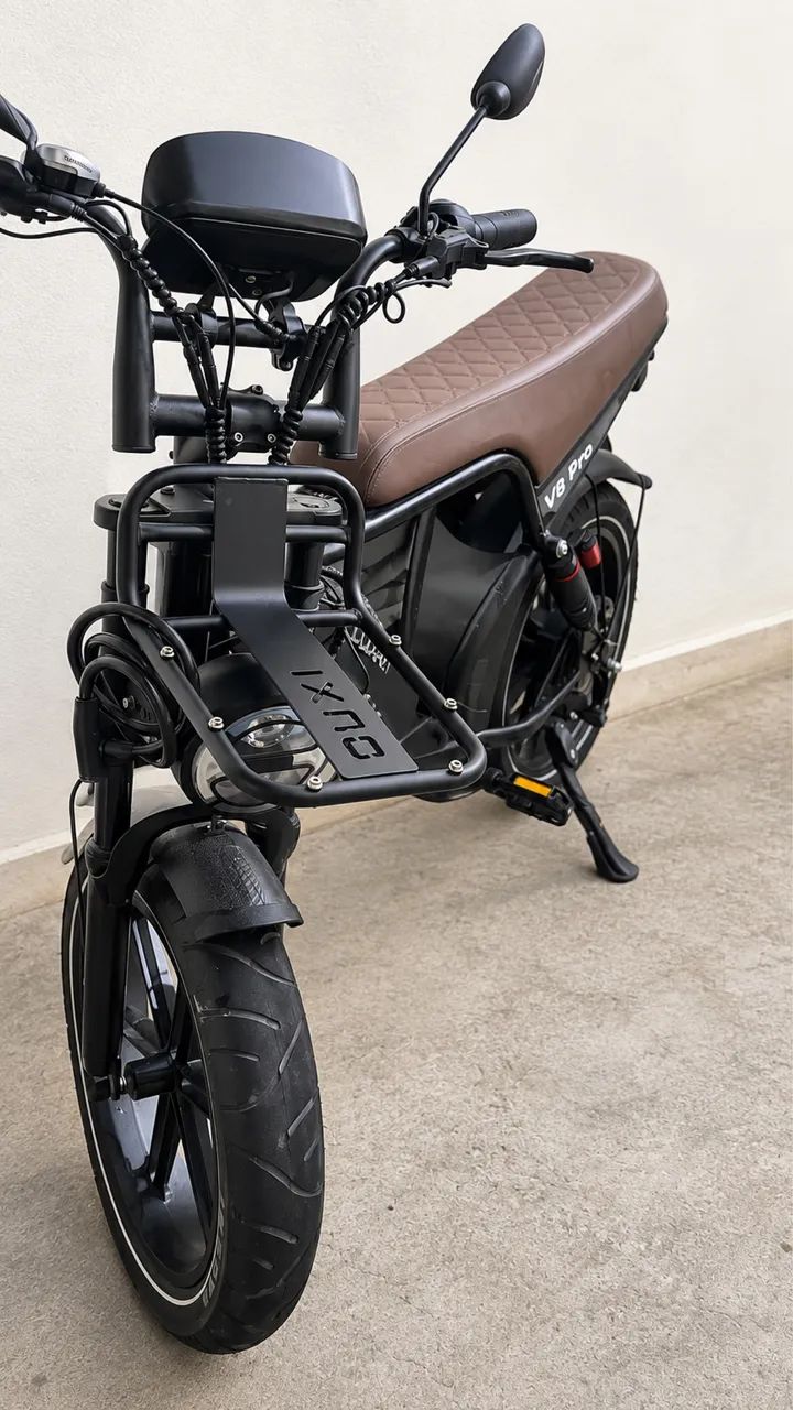 Bicicleta elétrica V8 semi nova - Foto 2