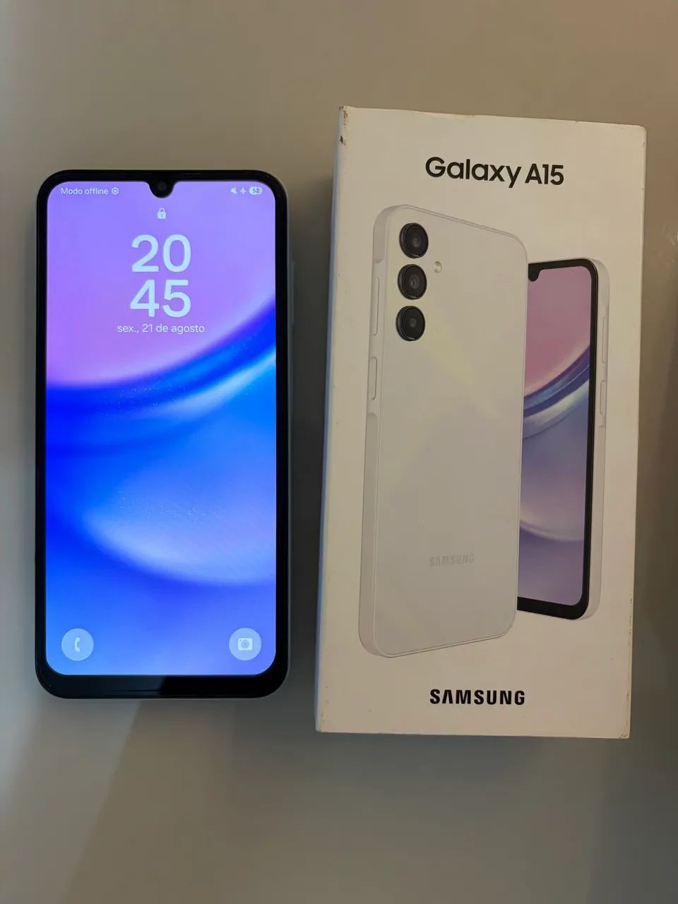 CELULAR A15 128gb COM NOTA FISCAL - Foto 2
