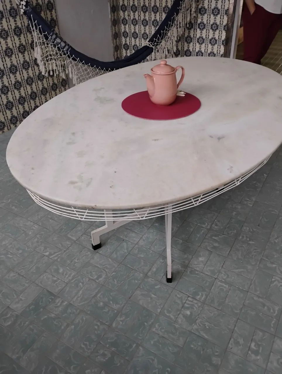 Mesa de jantar com marmore - Foto 2