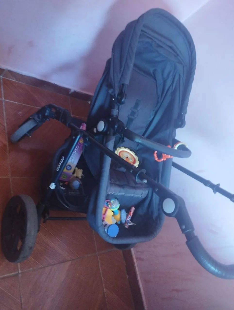 Carrinho de bebê luxo 