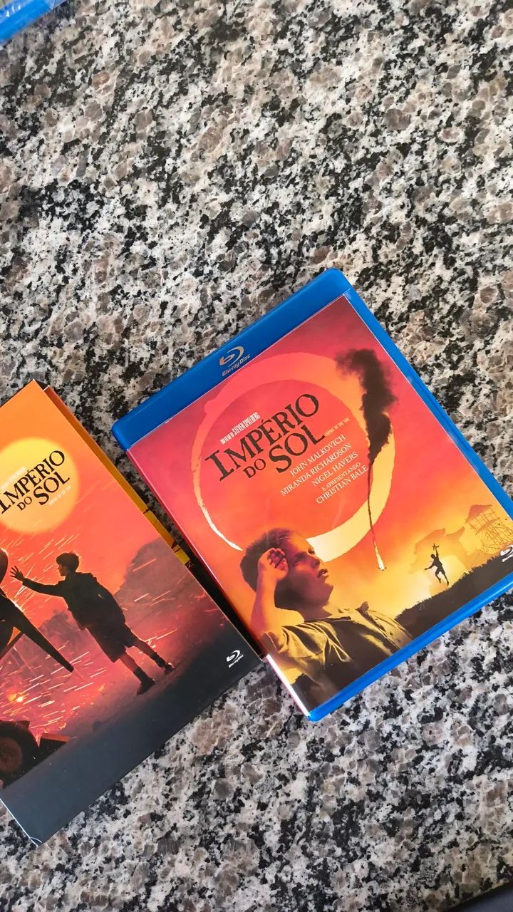 Blu-ray Império do Sol com Luva. - Foto 2