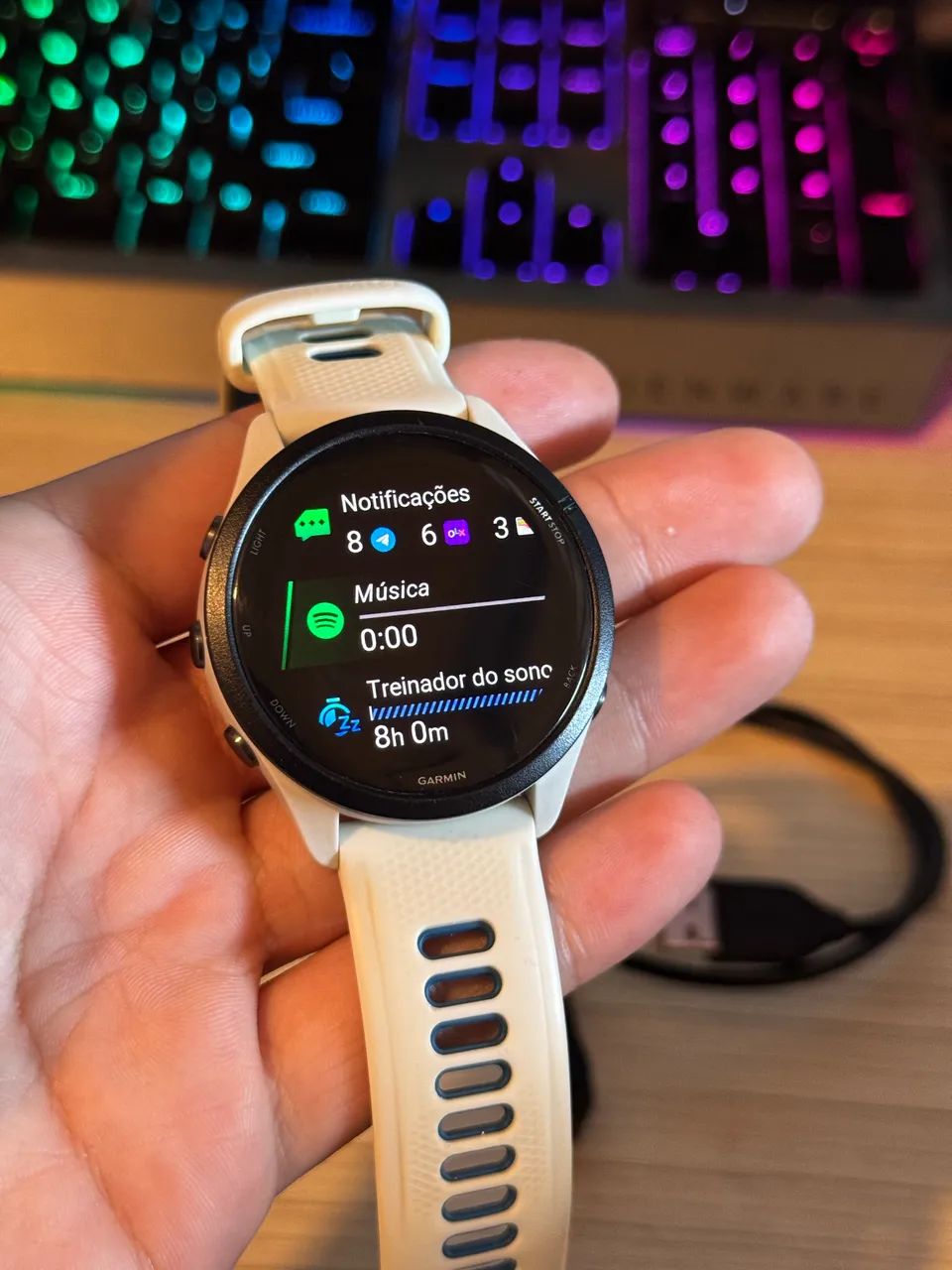 Garmin Forerunner 265 white - Foto 4