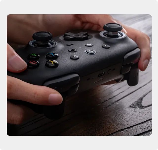Controle 8BitDo Ultimate 2 Wireless Controller, 2.4G, Bluetooth, USB, c/Charging Dock - Foto 2