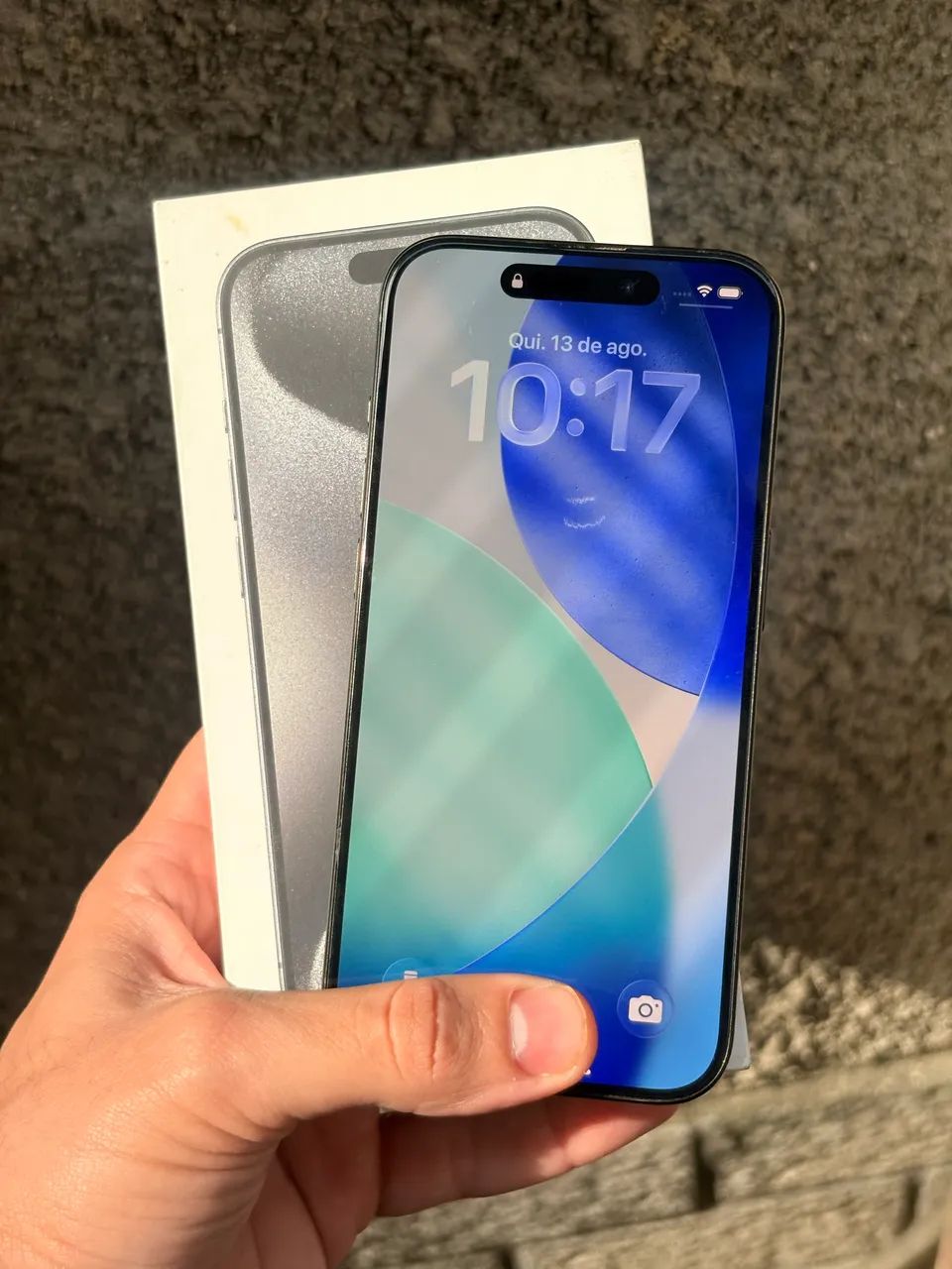 iPhone 15 Pro 128GB C/ NOTA e caixa - Foto 2