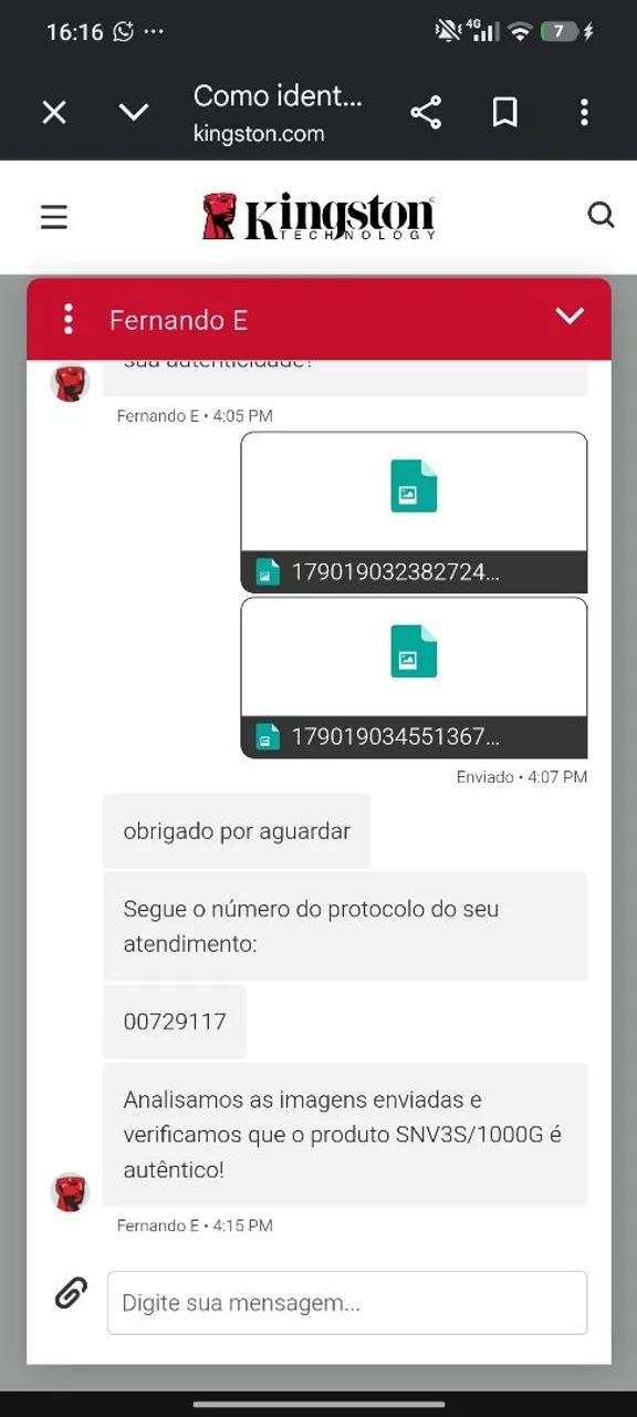 Nvme 1TB Kingston original  - Foto 3