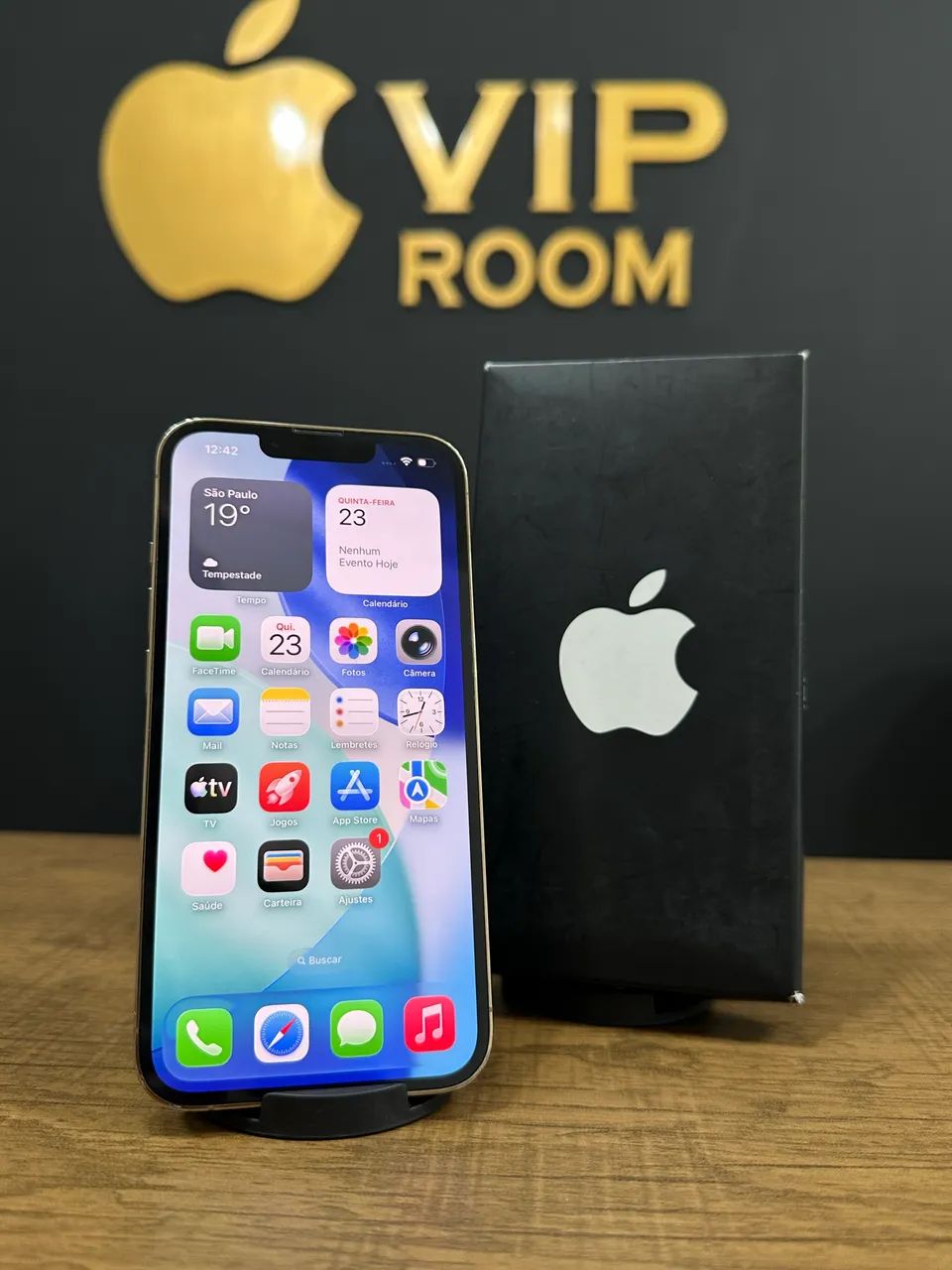 iPhone 13 Pro 256gb gold semi novo!!  - Foto 3