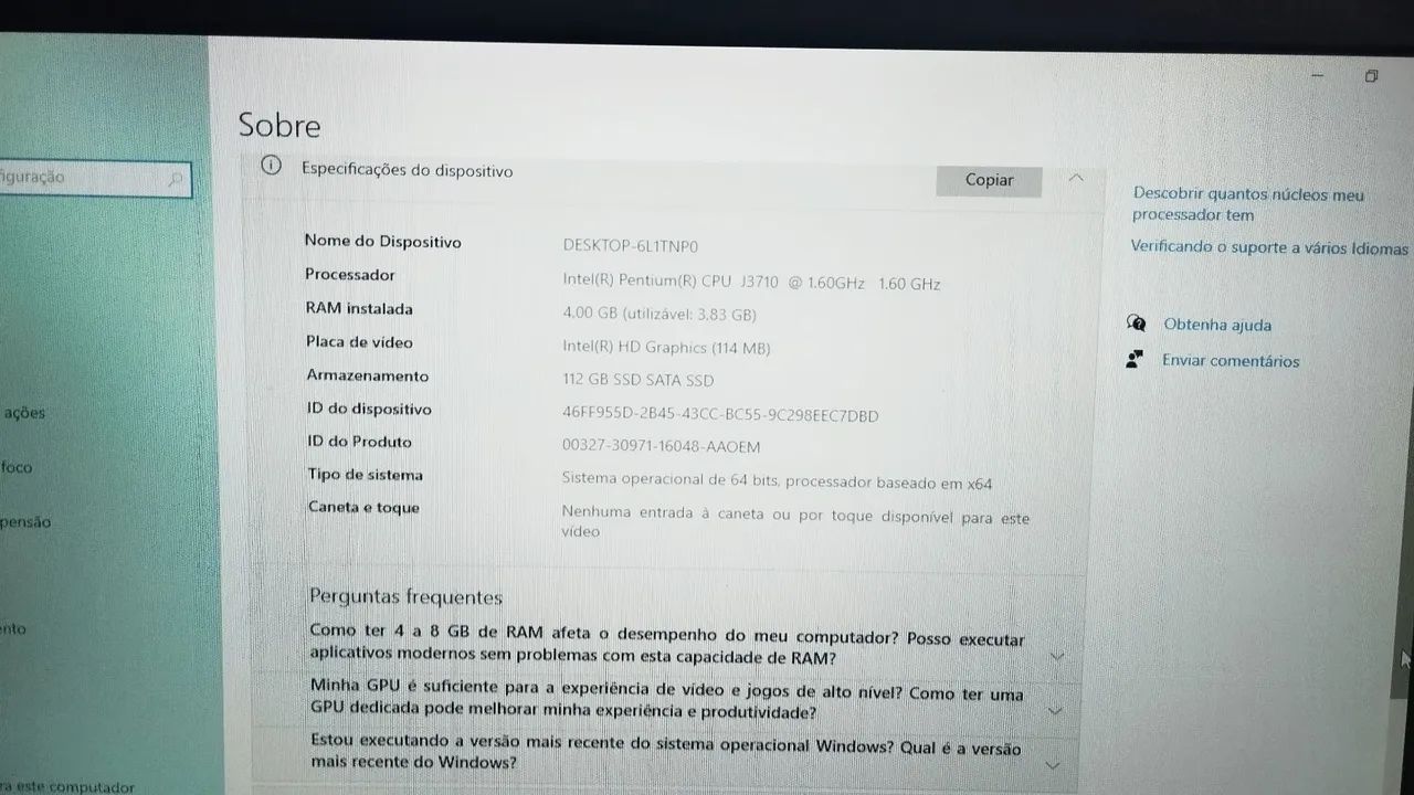 Notebook Ultra / Multilaser Intel Pentium 4GB RAM SSD 120GB - Excelente Estado! - Foto 5