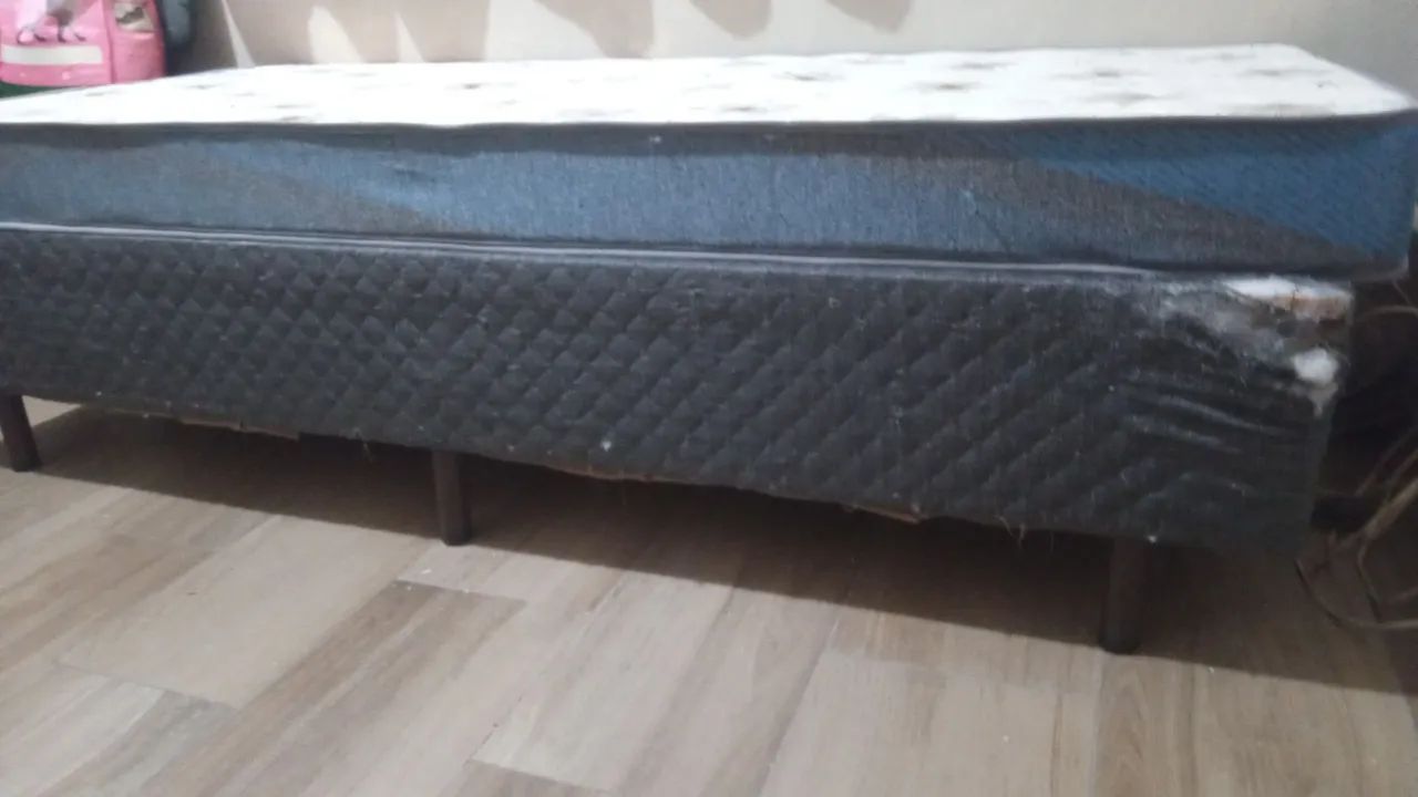 Cama box com colchão solteiro  - Foto 2