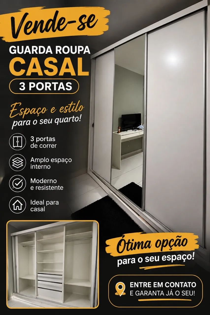Guarda roupa casal