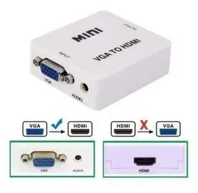 CONVERSOR VGA Para HDMI 1080P áudio e vídeo LEY-77