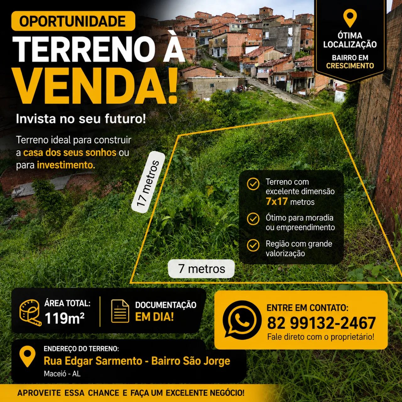 Terreno no São Jorge 