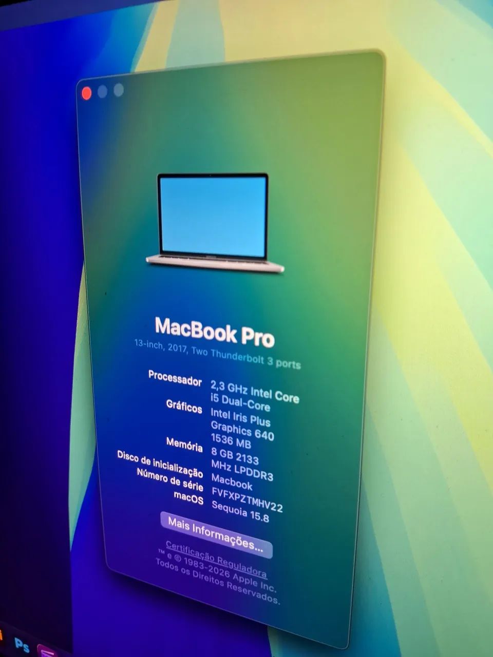 MacBook Pro 2017 8GB - Foto 4
