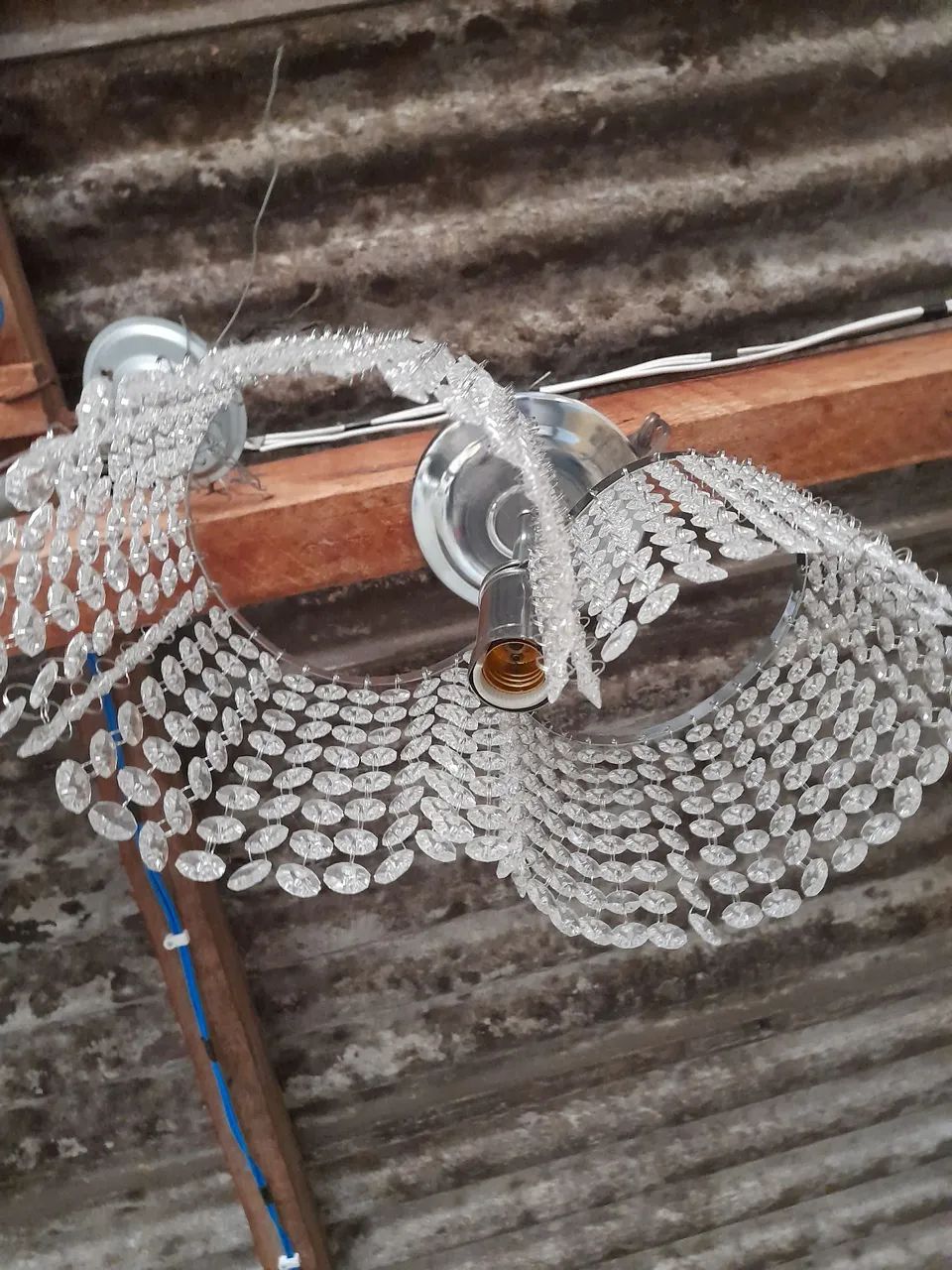 Lustre plaflon acrílico  - Foto 4