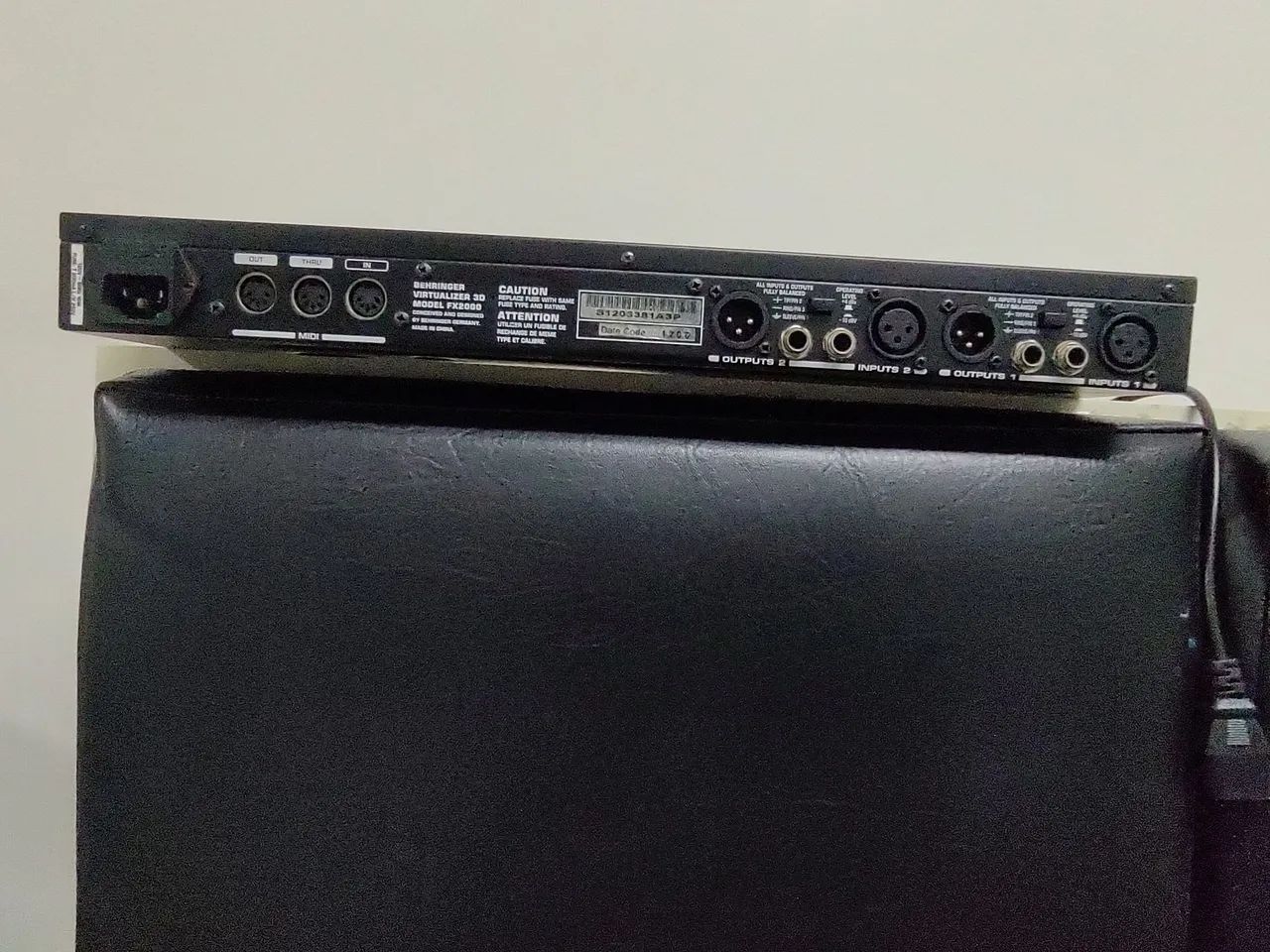 Processador de Efeitos Behringer Virtualizer Pro 3D FX2000 - Foto 5