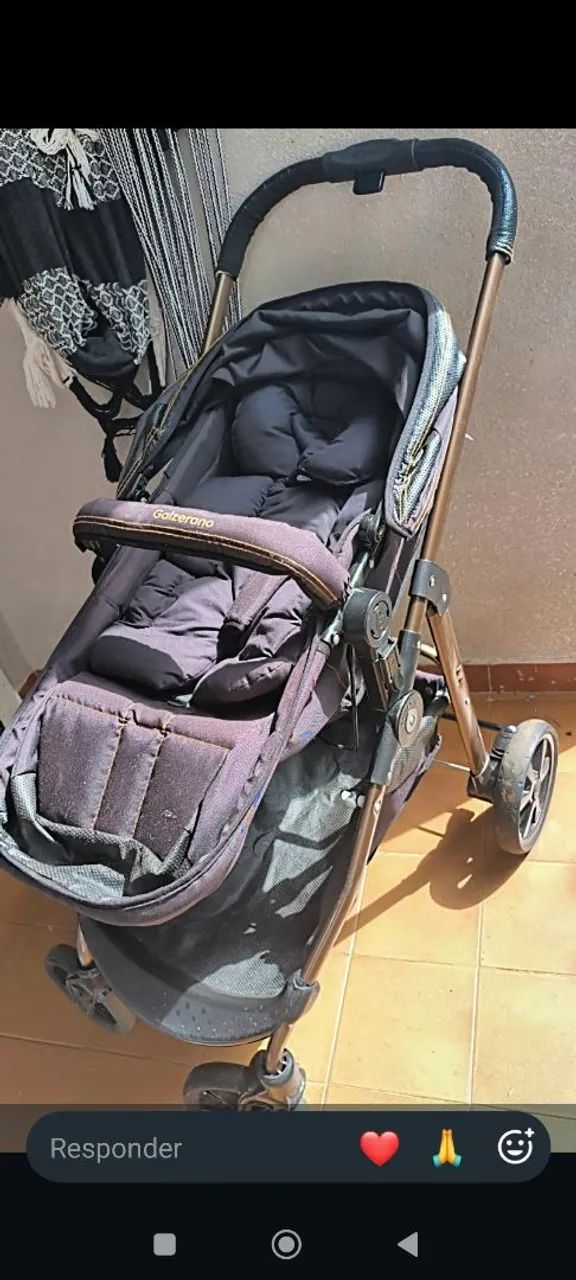 Carrinho de bebê Galzerano Moisés  - Foto 3