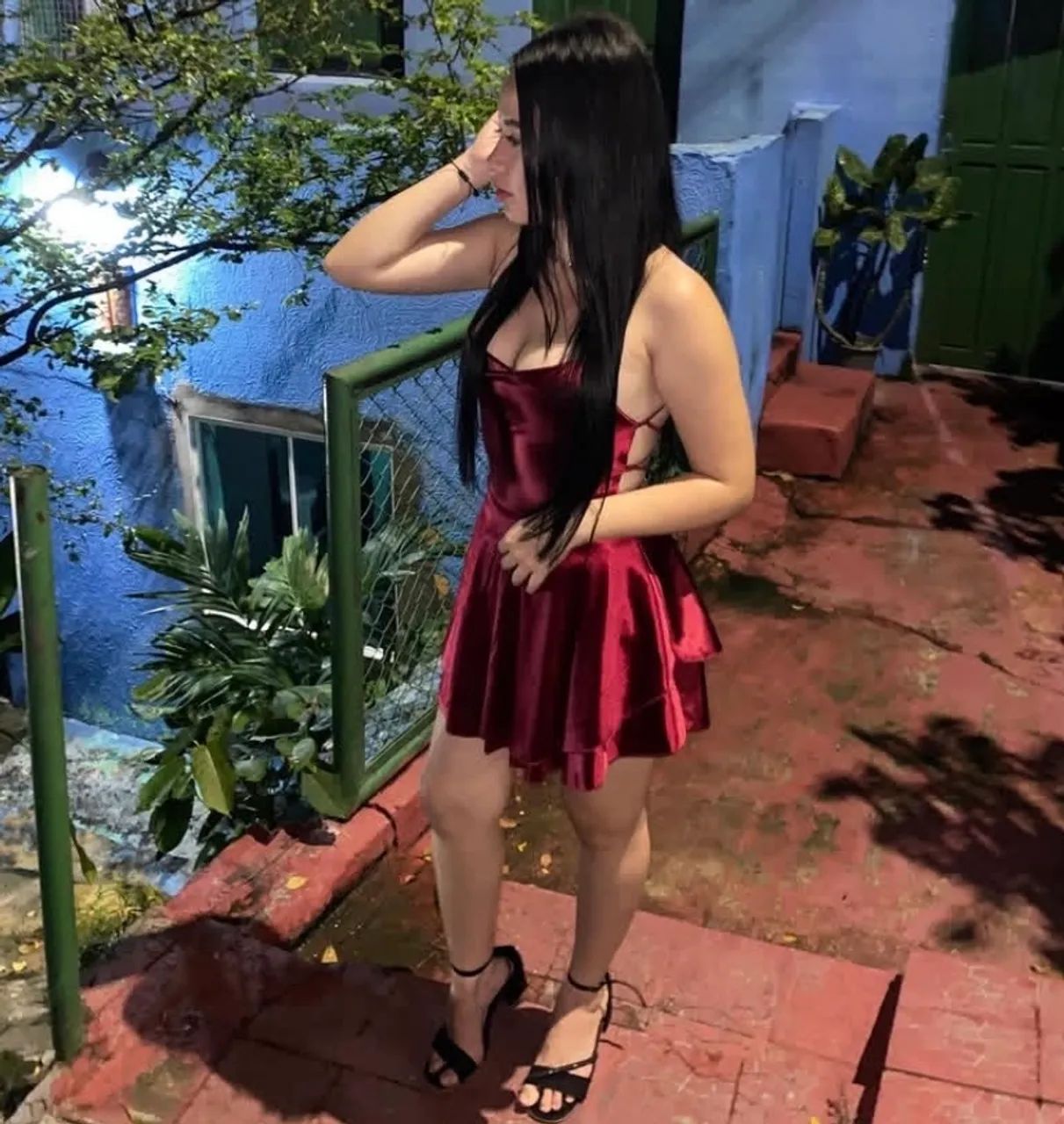 Vestido vermelho shein  - Foto 4