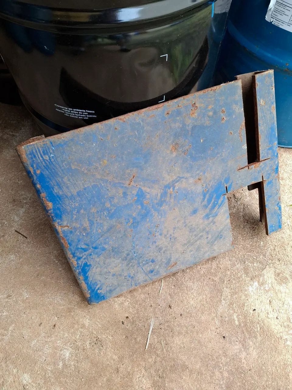 Chapa maciça de 10 mm ( medidas na foto)