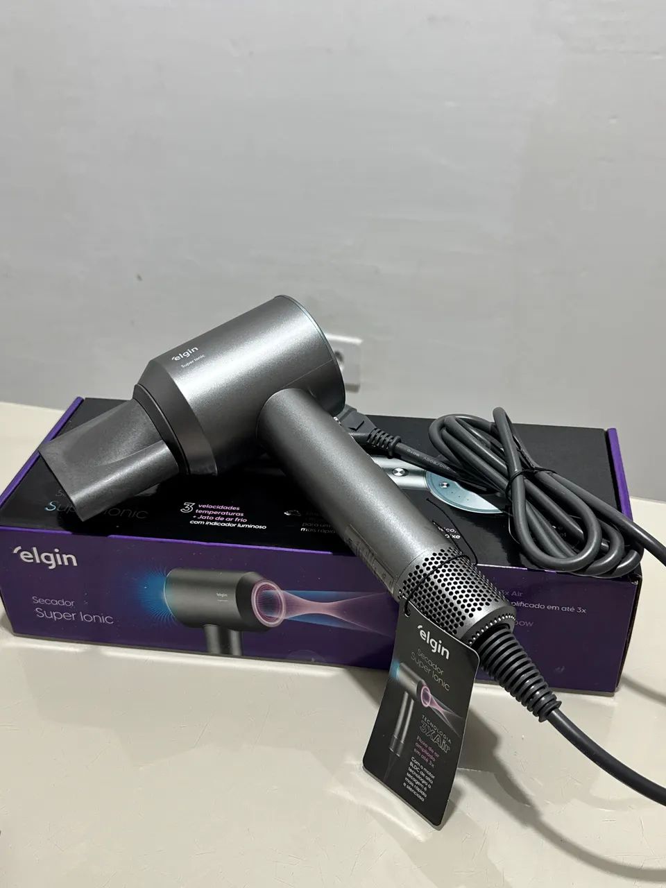 Secador Elgin super sonic 220v novo 