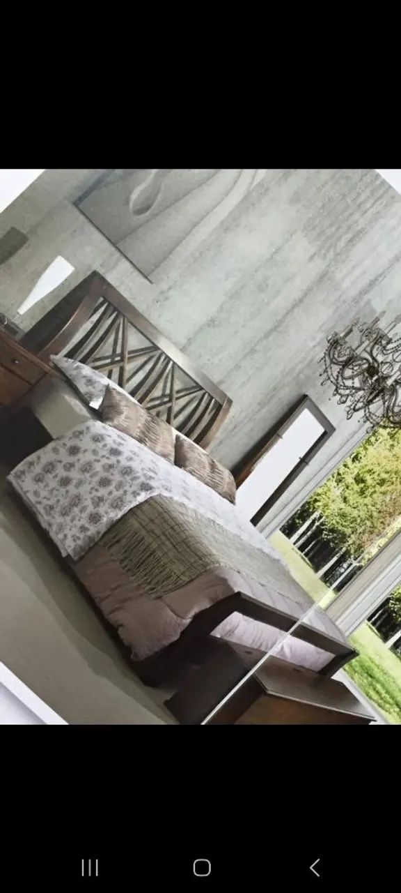 Cama casal madeira