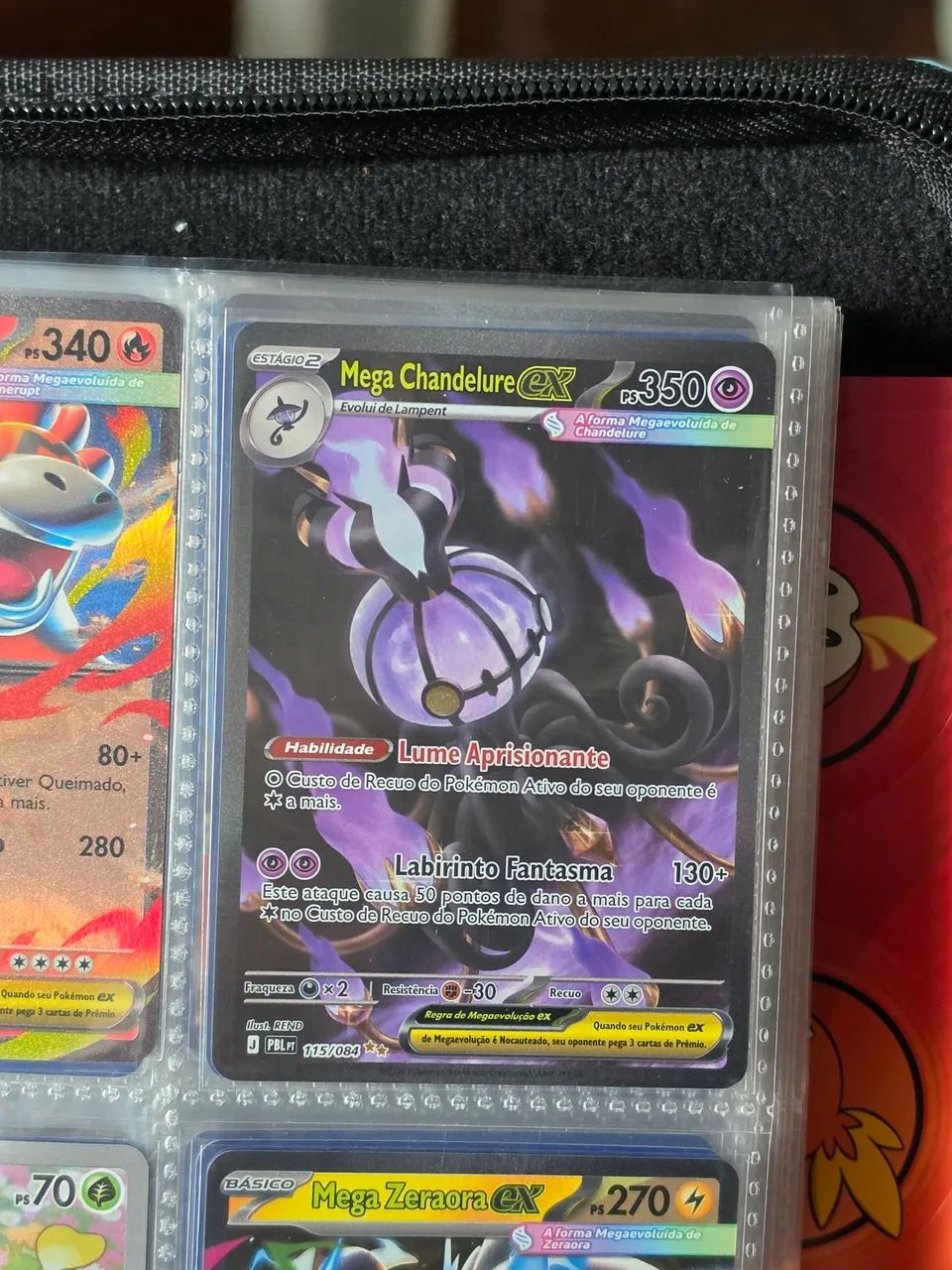 Mega Chandelure - Escuridão Absoluta NM