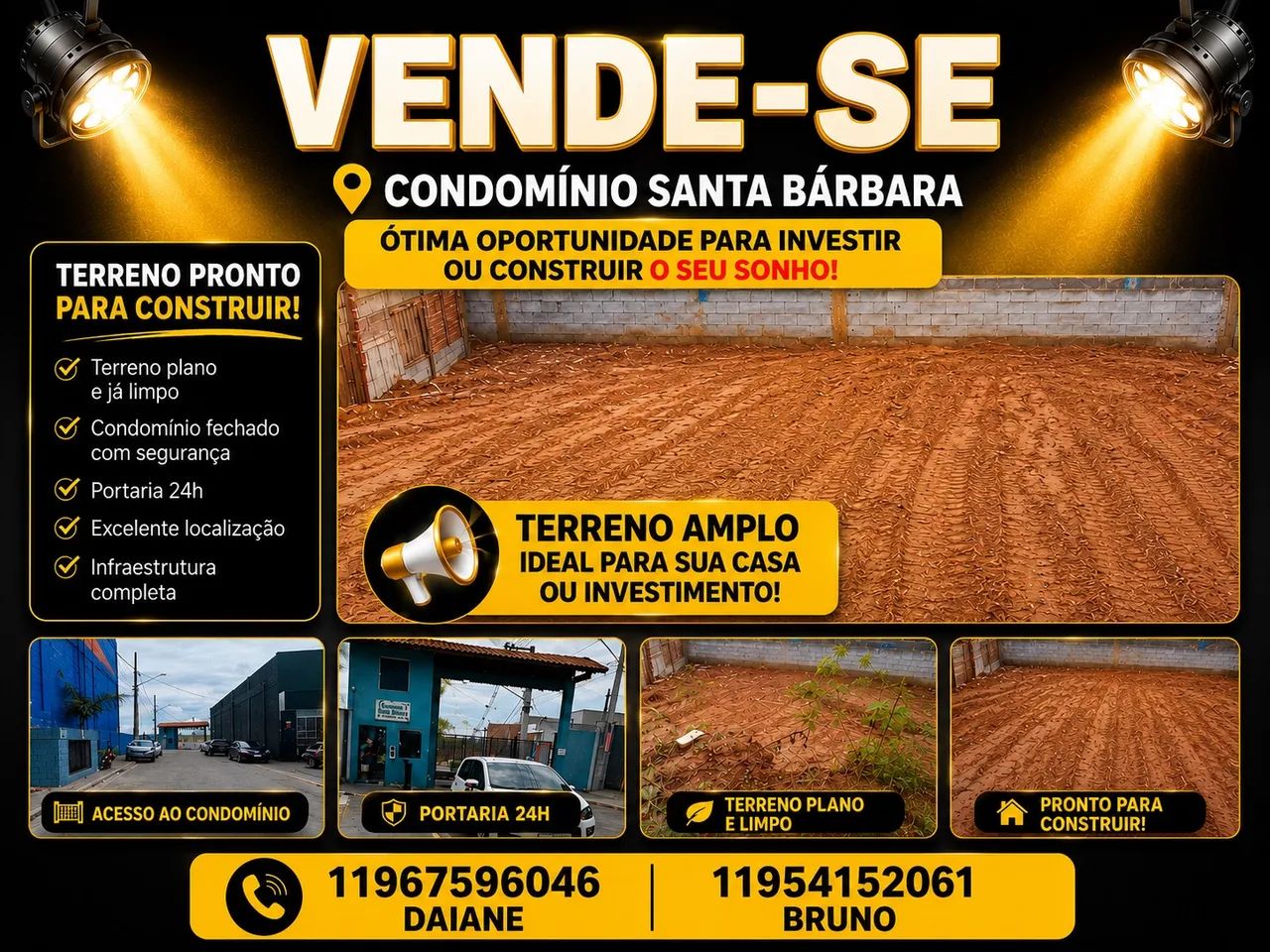 Terreno condomínio fechado
