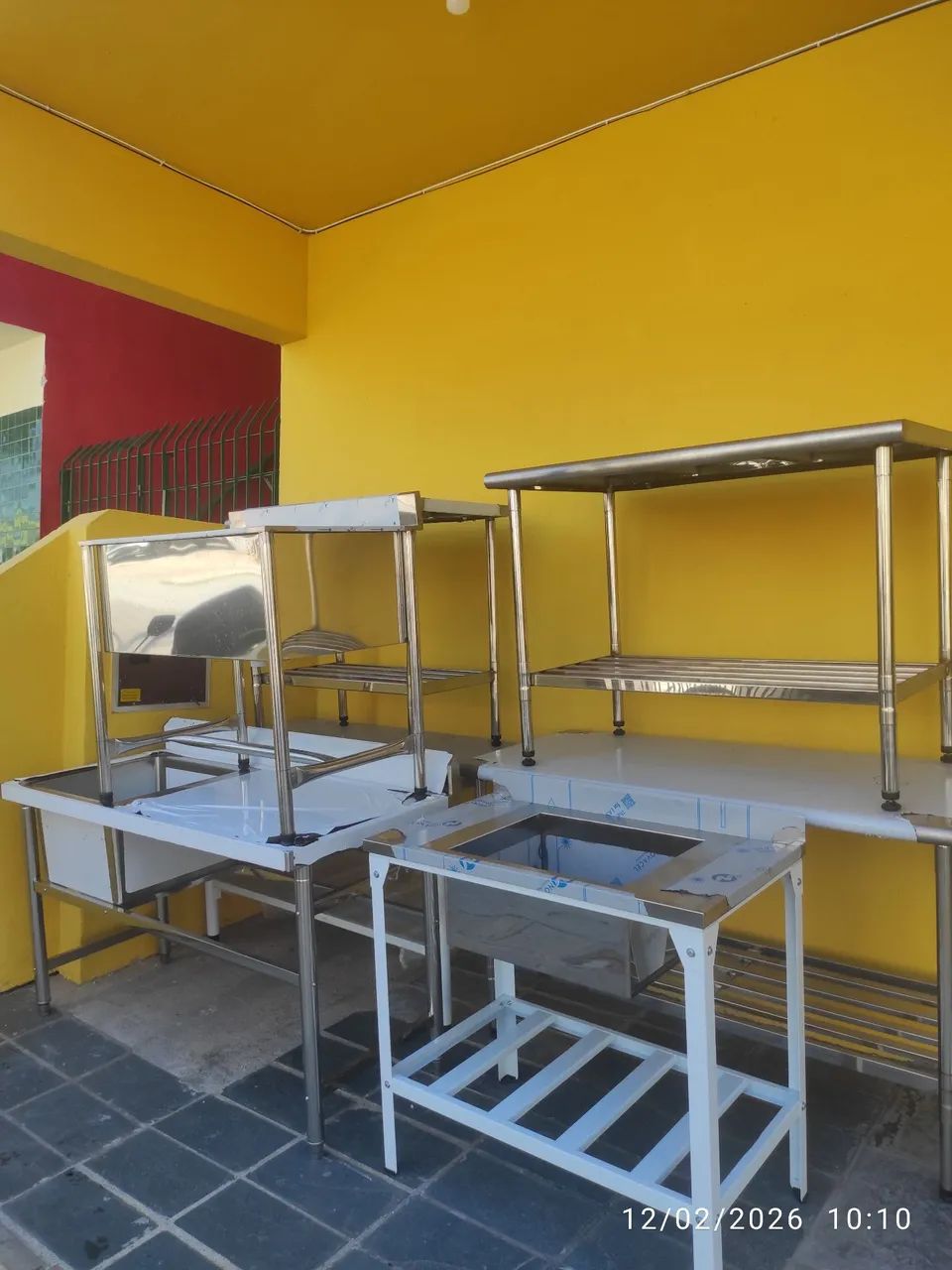 Bh Mesa e pia inox orçamento 