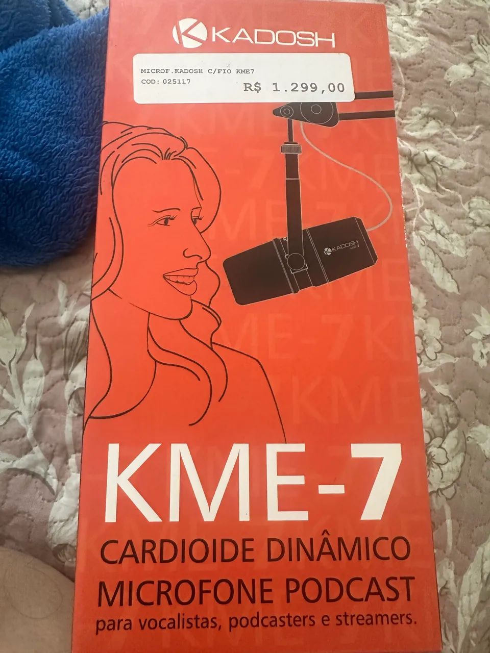 Microfone de Podcast KME-7 KADOSH - Foto 2