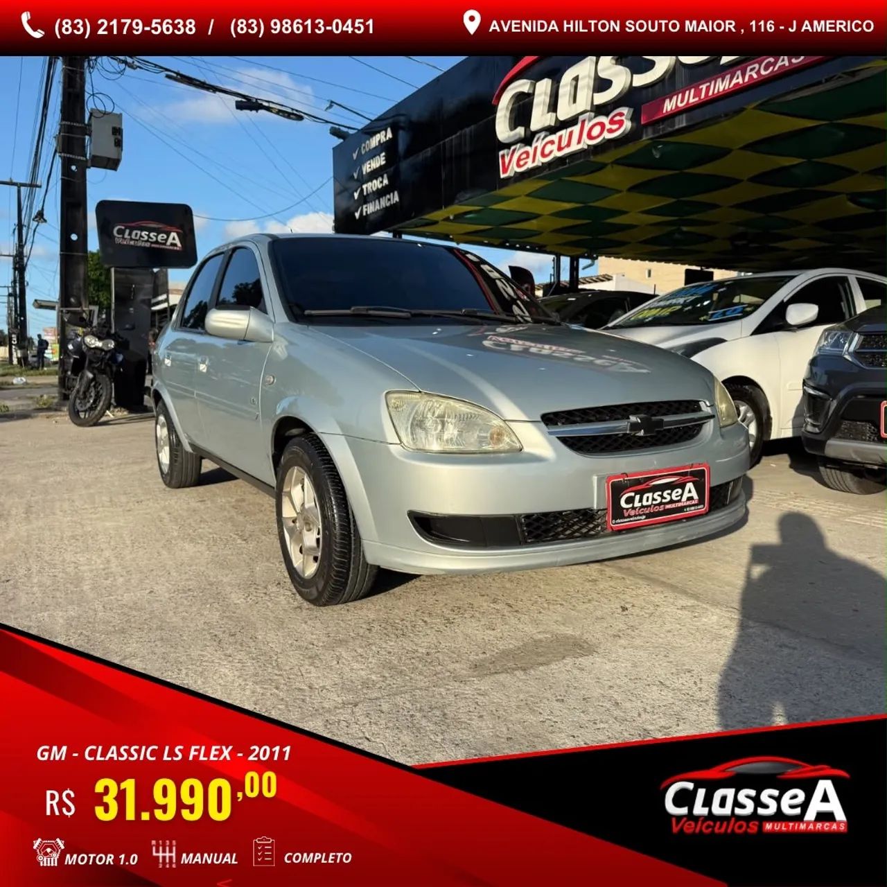 Chevrolet Classic LIFE/LS 1.0 VHC FLEXP. 4P 2011
