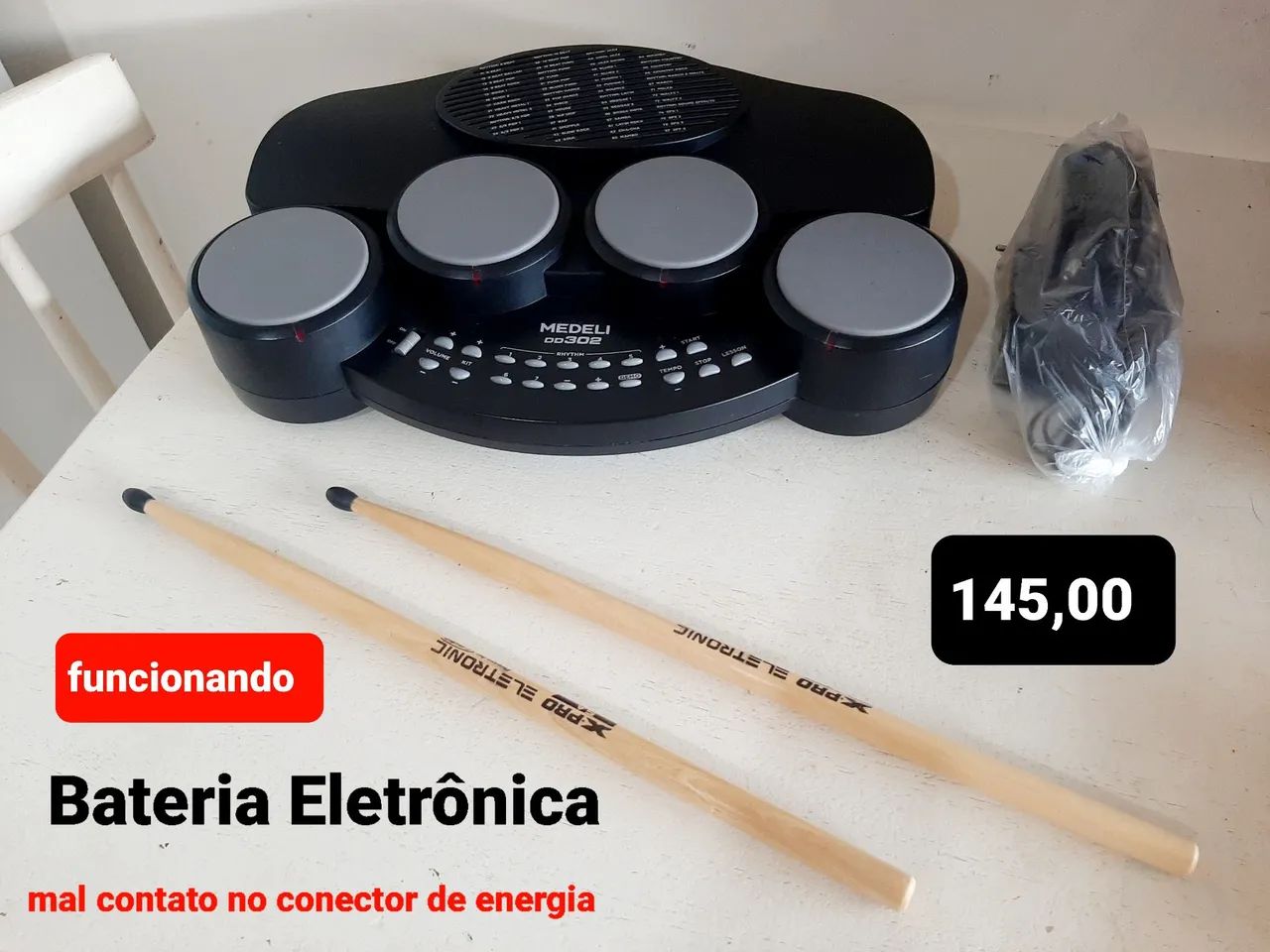 Bateria Eletrônica Medeli DD302 - Foto 2