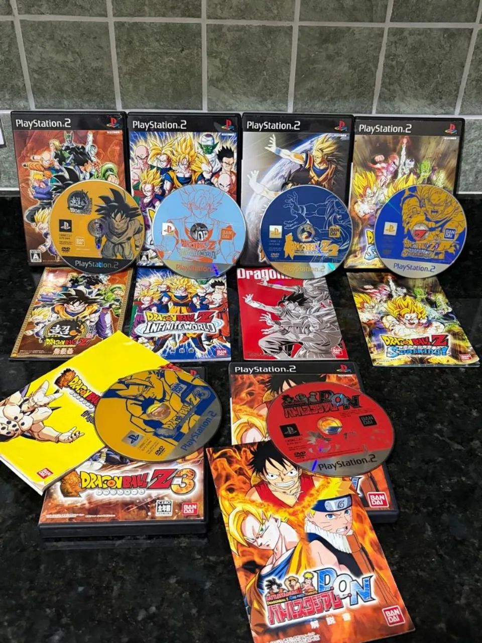 COMBO JOGOS PS2 ORIGINAIS (JAPONÊS) - Jogos de Vídeo Game - Jardim