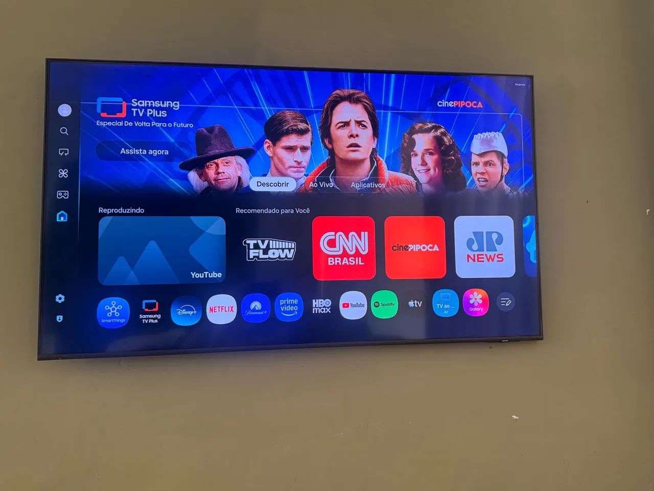 Smart tv samsung 55 polegadas QLED - Foto 4