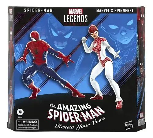Marvel Legends Spider-man renove seus votos 2pack