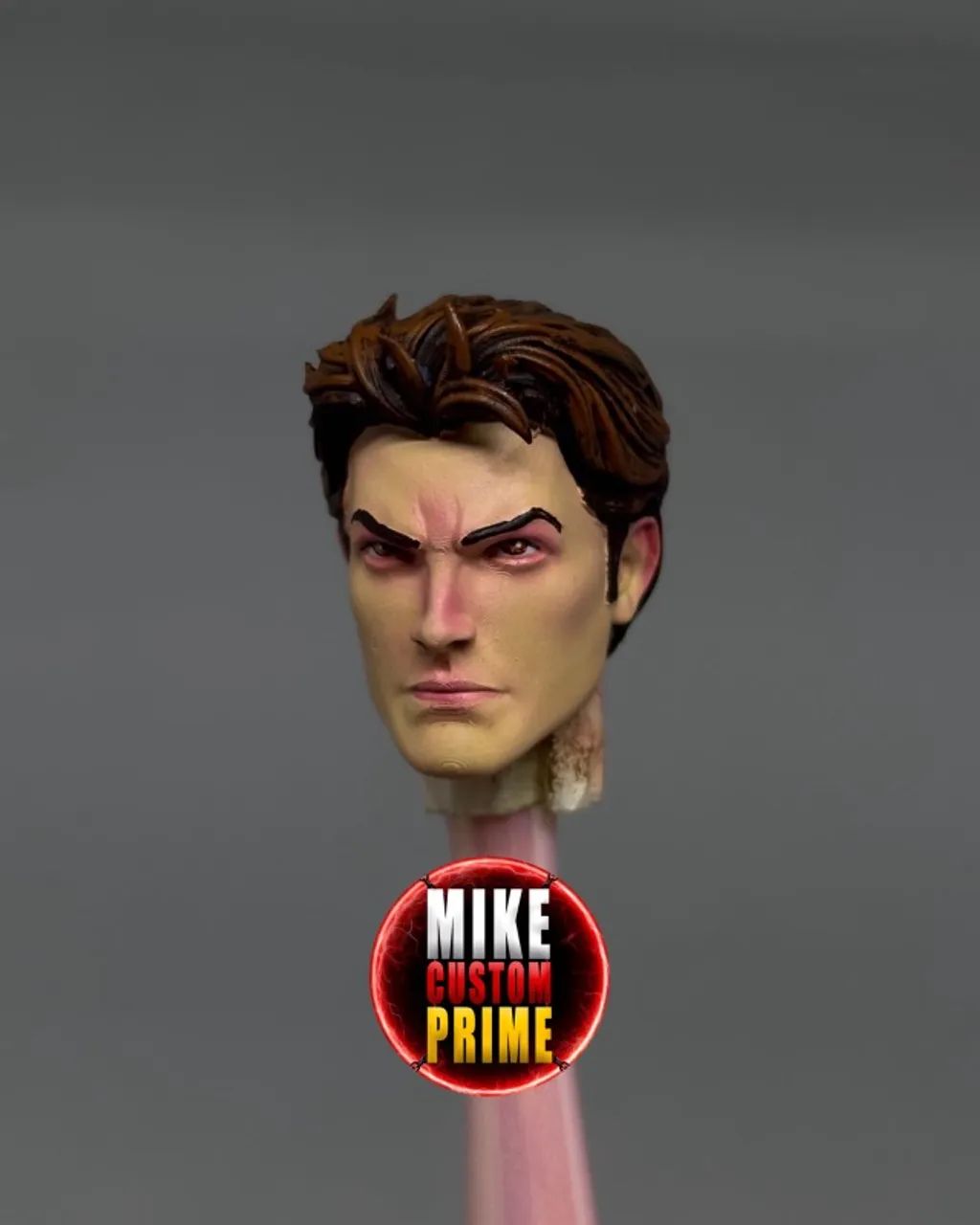 head custom peter parker padrão  marvel legends 