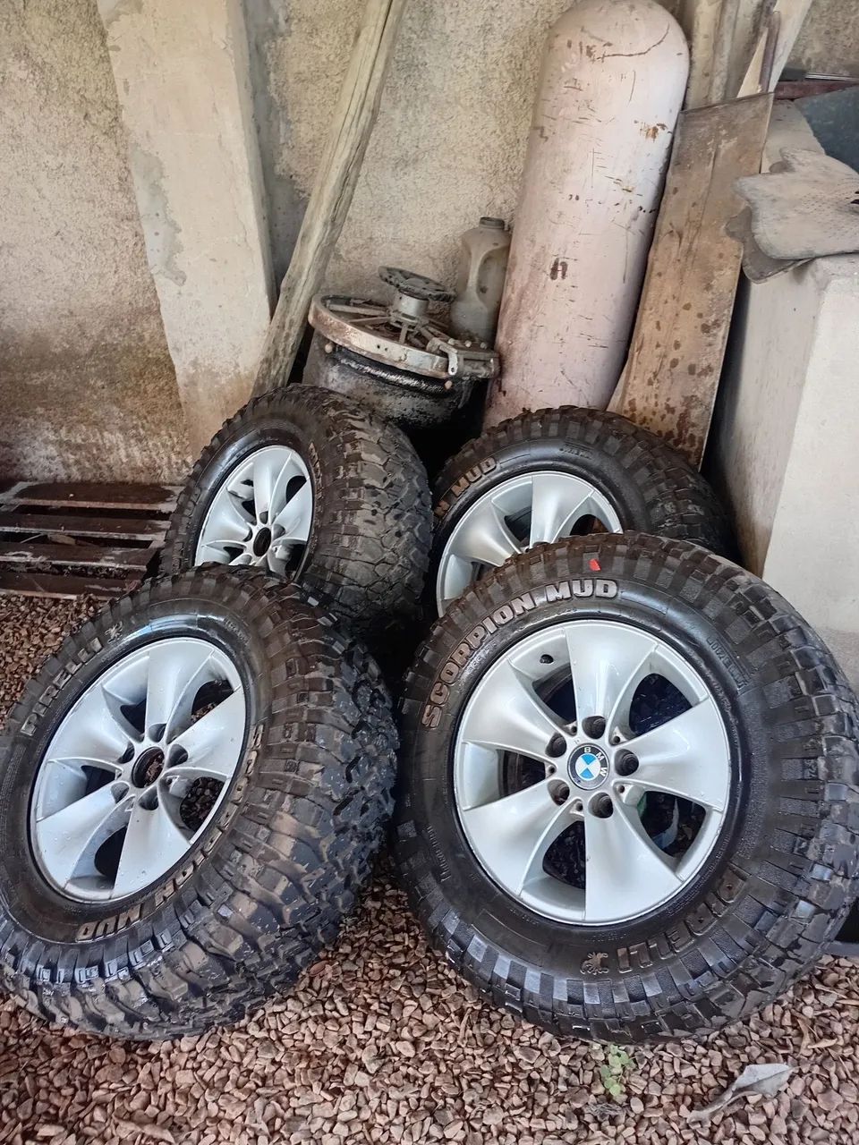 Jogo Rodas BMW  X5 aro 16  5 X120 so rodas - Foto 3