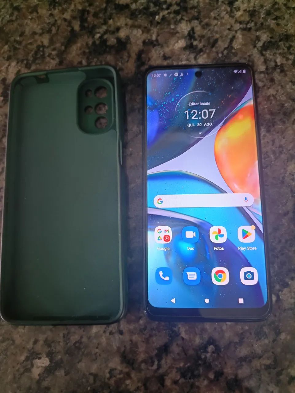 Moto G22, em perfeitas condições de uso. Com capa, carregador e película.  - Foto 4