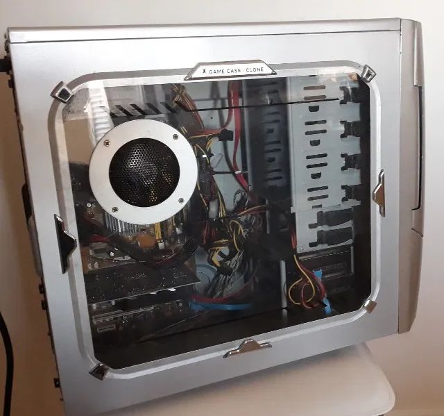 GABINETE CLONE X-GAME (PRATA E PRETO)  - Foto 2