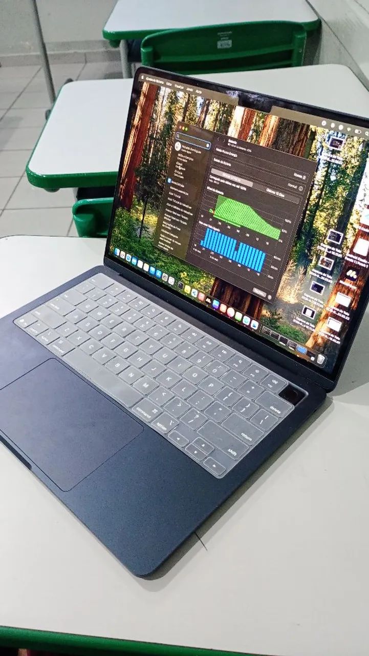 MACBOOK AIR M4 16GB 256GB | MIDNIGHT | GARANTIA ATÉ MARÇO 2027