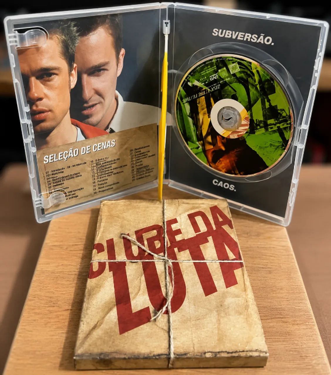 Lote 2 DVDs Colecionador: Clube Da Luta E Cães De Aluguel  - Foto 3