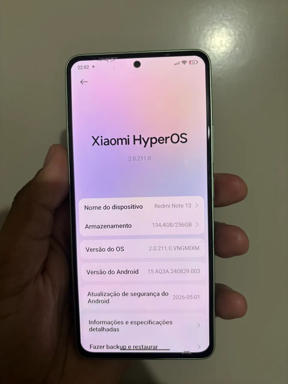 Redmi note 13 256G