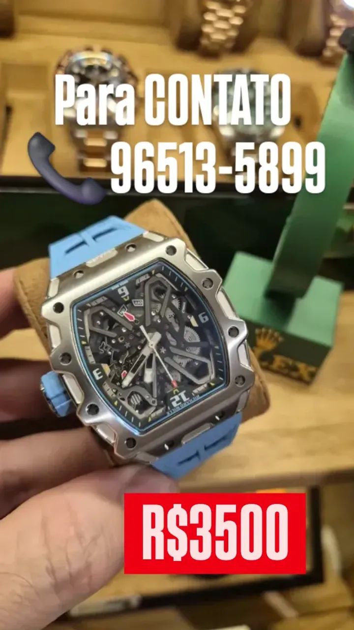 Relógio RICHARD MILLE AUTOMÁTICO  ALTA RELOJOARIA - Foto 3